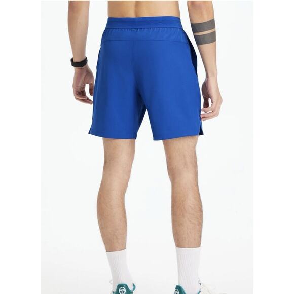 Fabletics Men's The Fundamental Short 7" Blue Size Large - Picture 2 of 10